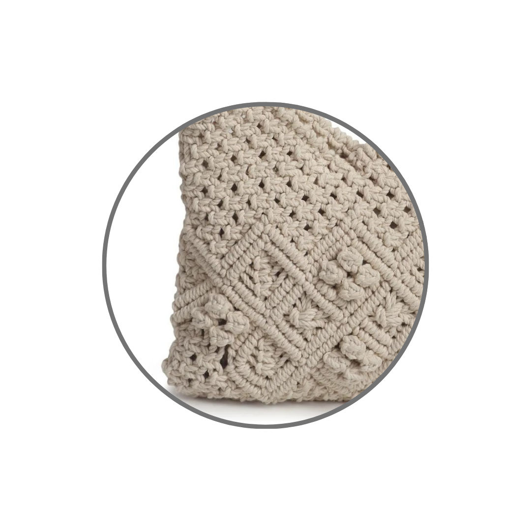 Stylish Macrame Bag Versatile Everyday Bag